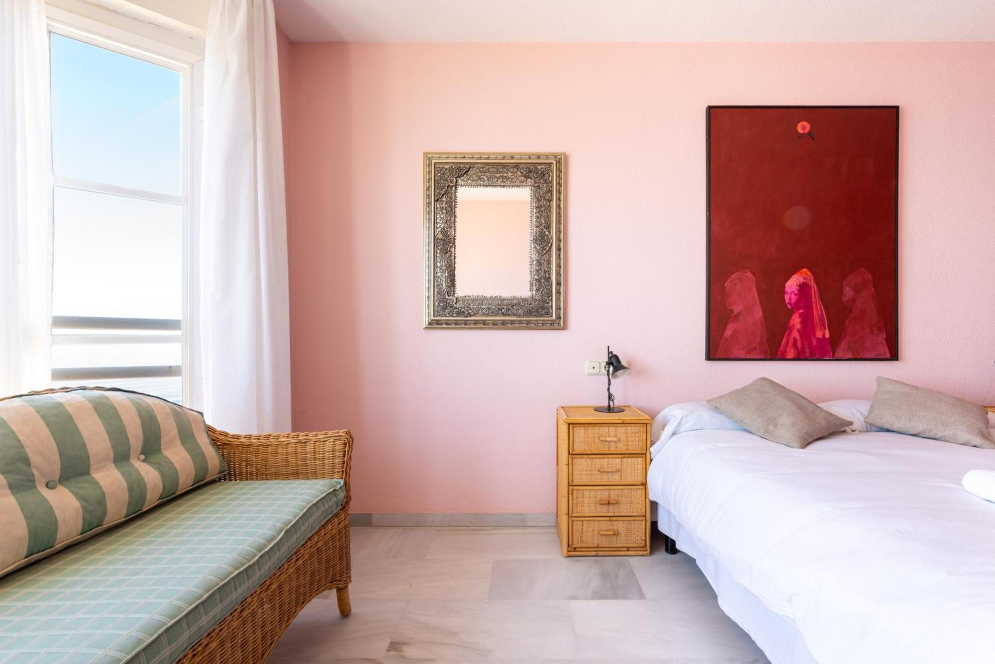 Wintowinrentals 1ª Linea De Playa, Parking Y Wifi Rincon de la Victoria Luaran gambar